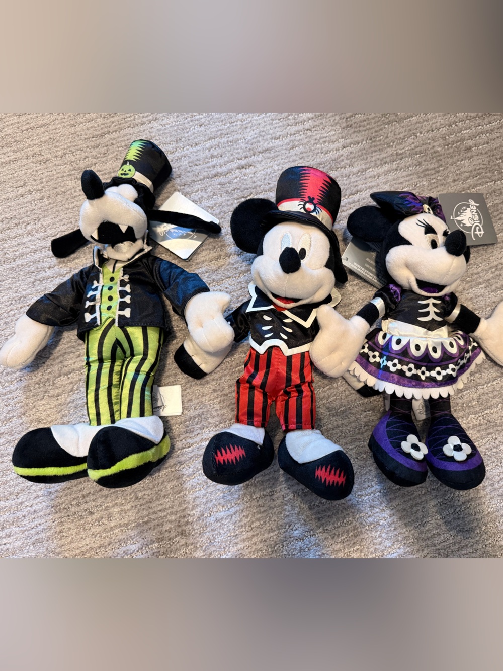 Official Disney Day of the Dead Halloween trio